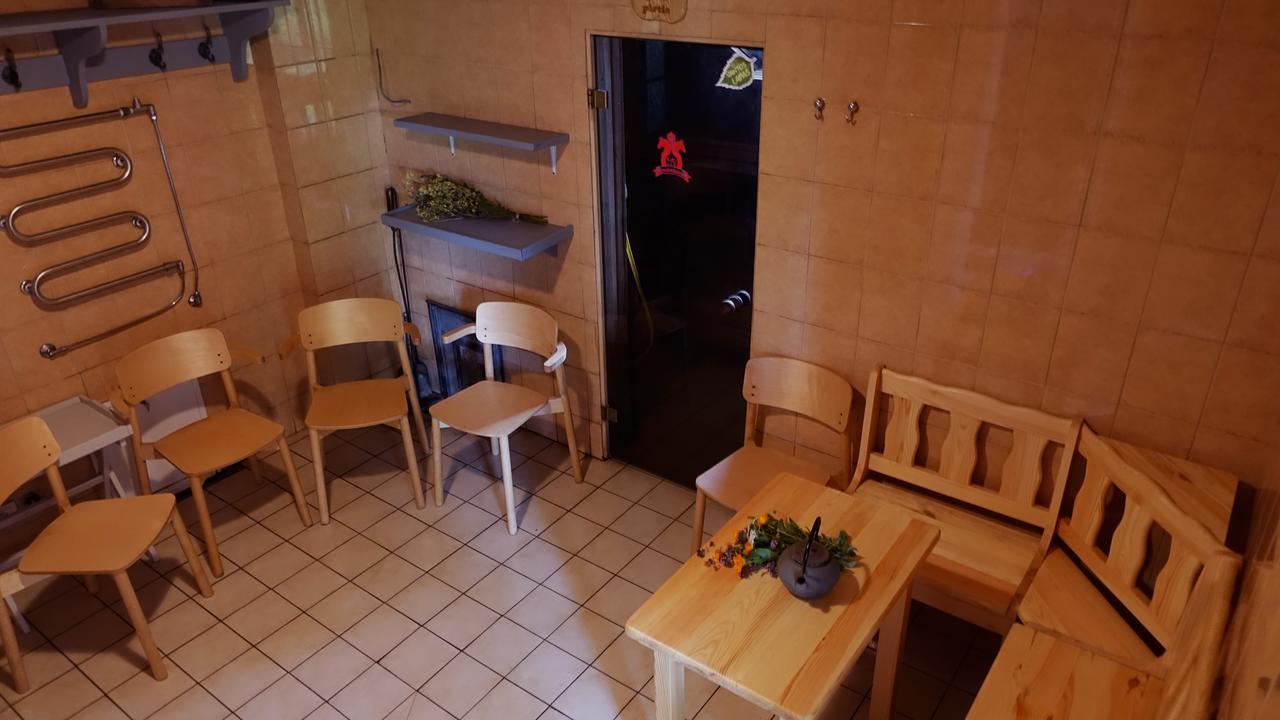 Raudonkalnis Pension Mankiskiai Buitenkant foto