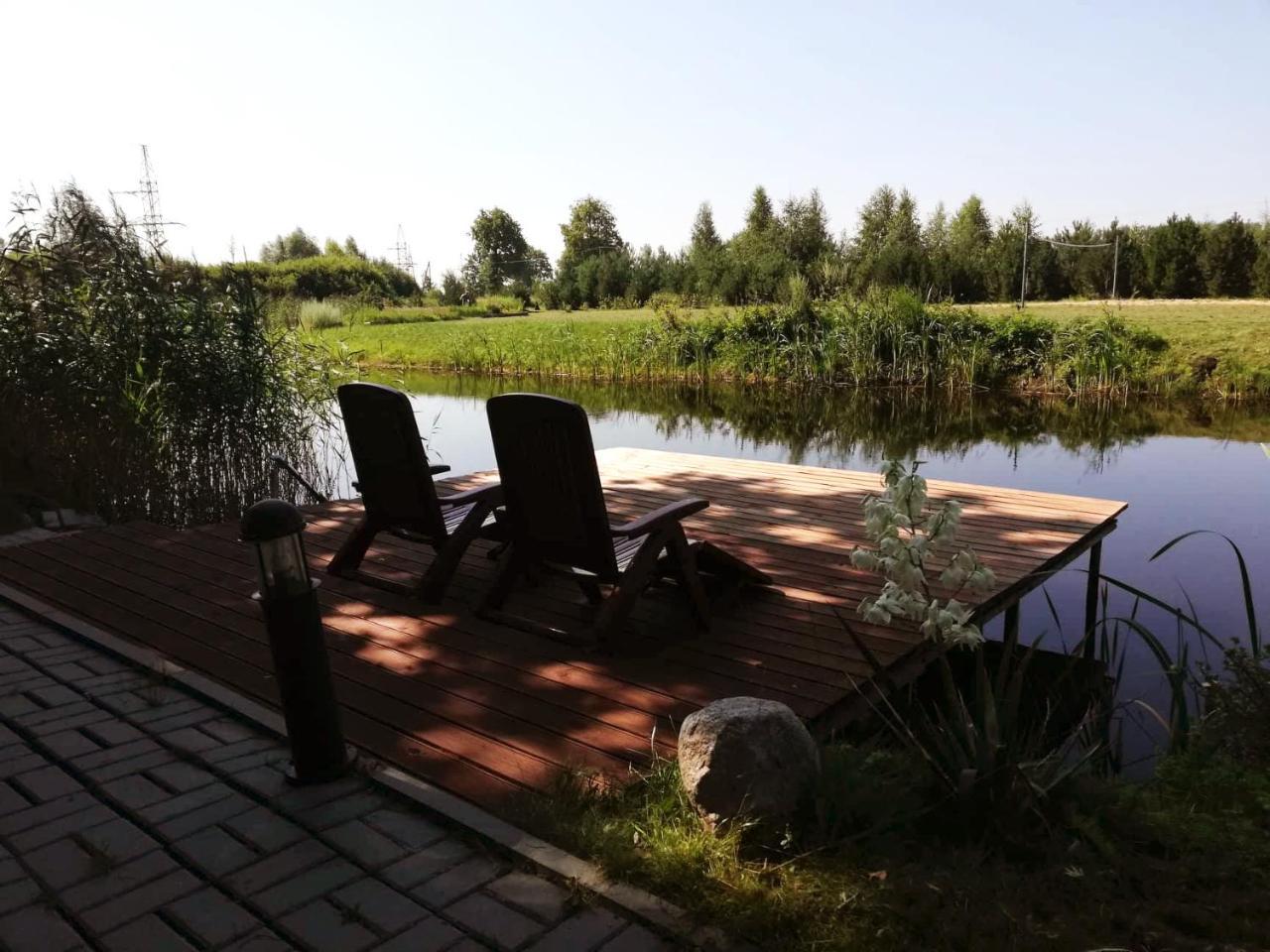 Raudonkalnis Pension Mankiskiai Buitenkant foto