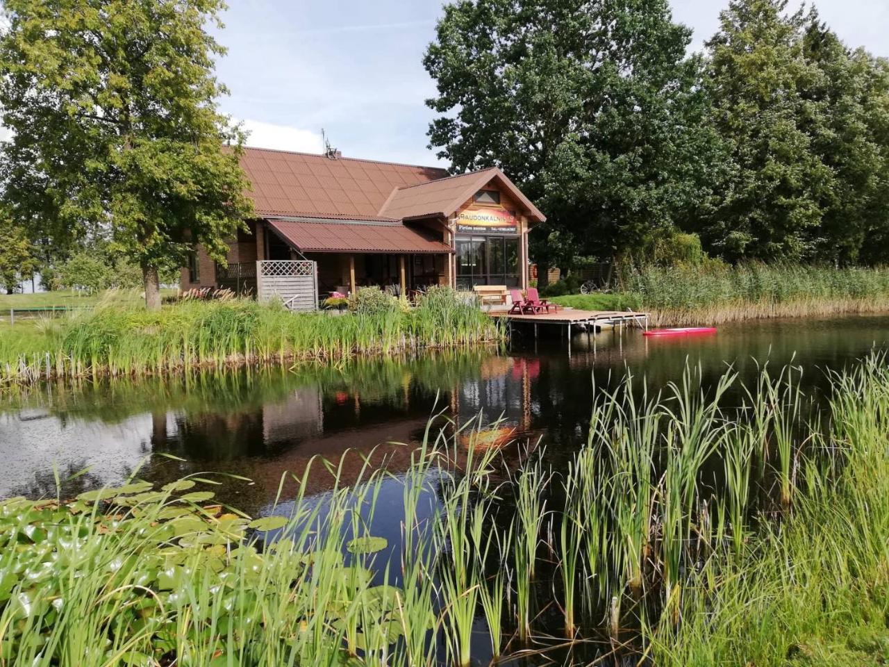Raudonkalnis Pension Mankiskiai Buitenkant foto